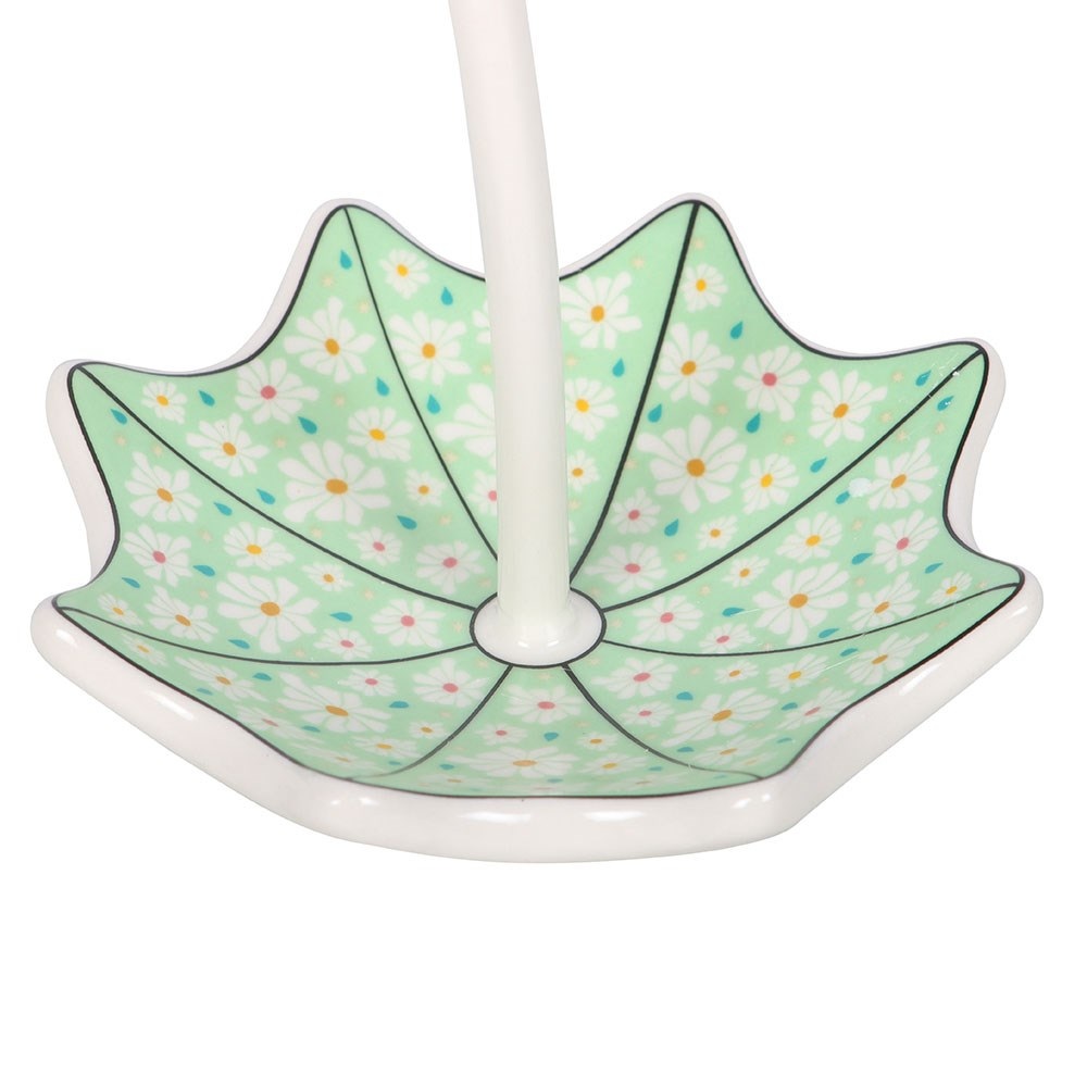Something Different - Floral Umbrella Plateau Ã  bijoux/Trinket dish - Multicolore